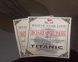 The most amazing part about that museum is that when you visit the place you would be welcomed with a real ticket of the passengers and the story of t